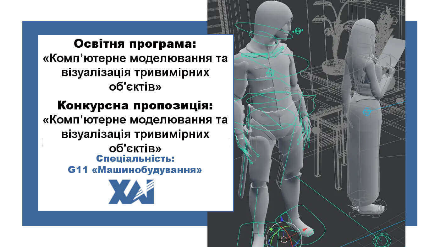 Комп’ютерне моделювання та візуалізація тривимірних об'єктів