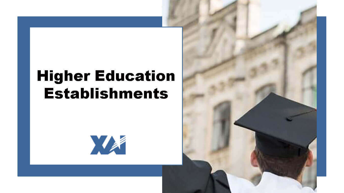 Higher education establishments