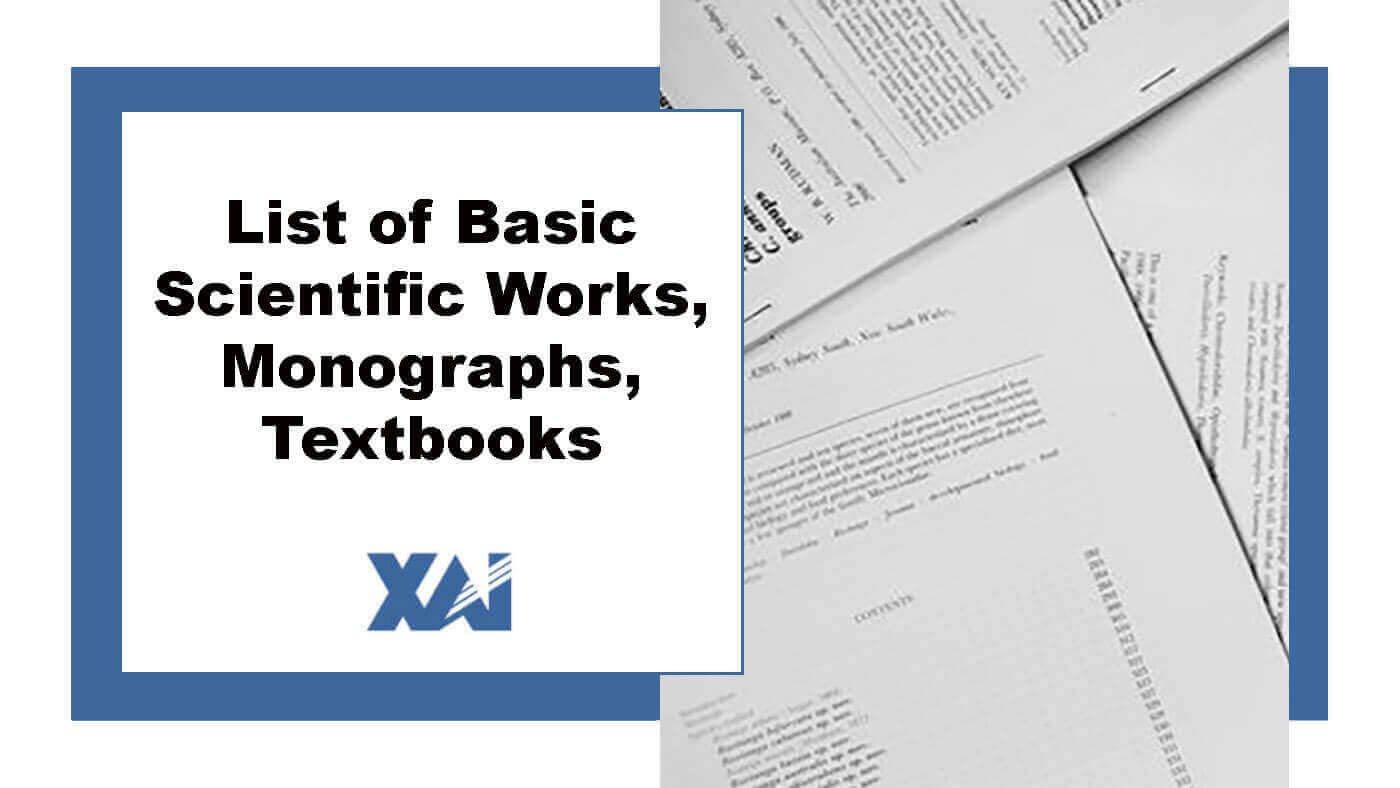 List of basic scientific works, monographs, textbooks