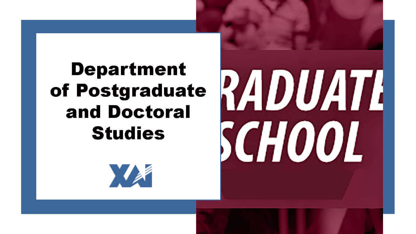 Department of postgraduate and doctoral studies