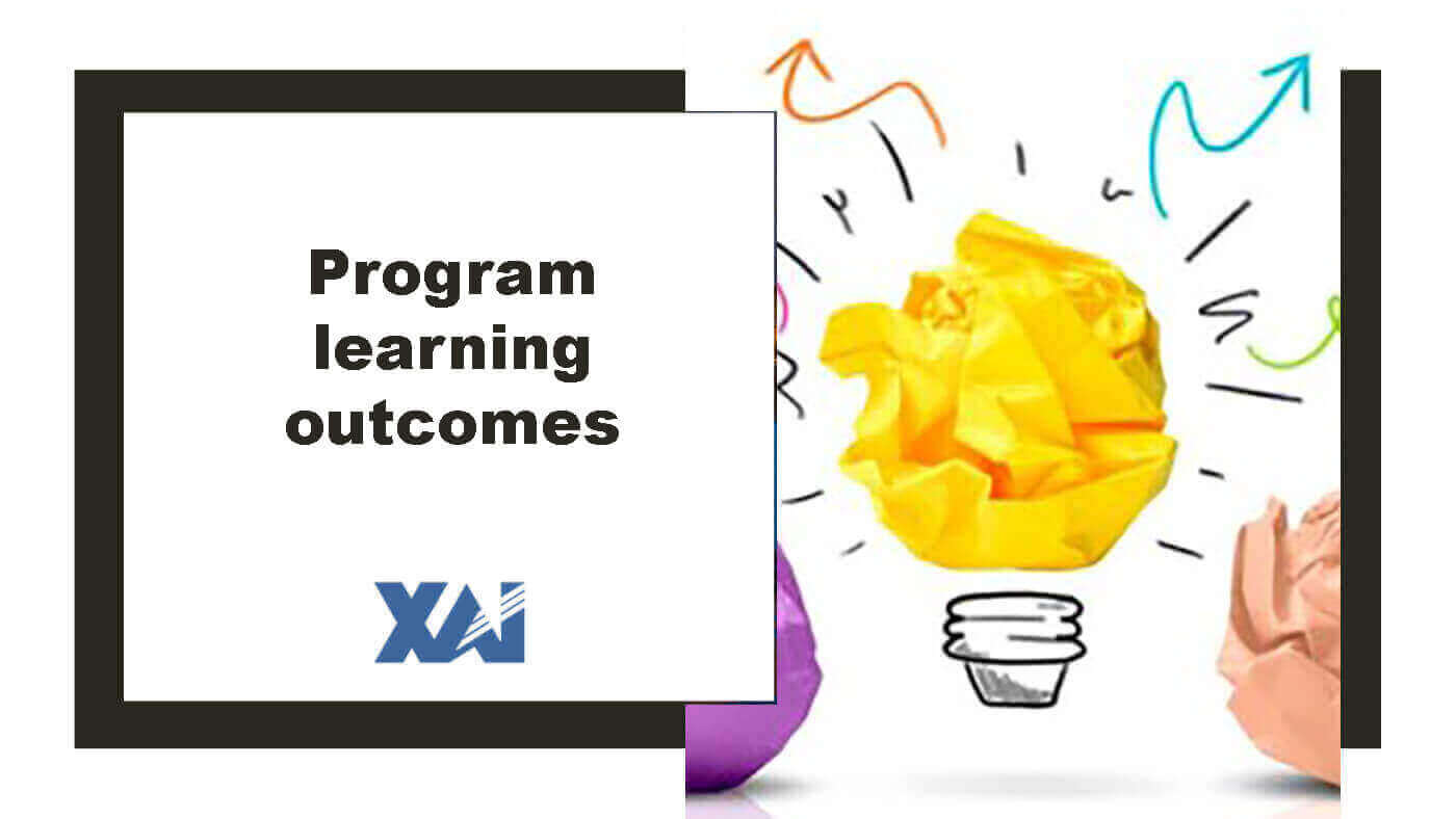 Program learning outcomes