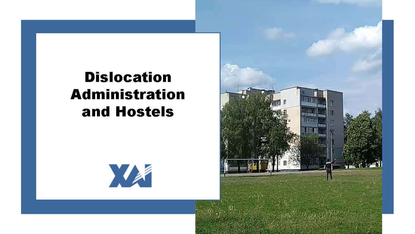 Disposition of administration and hostels