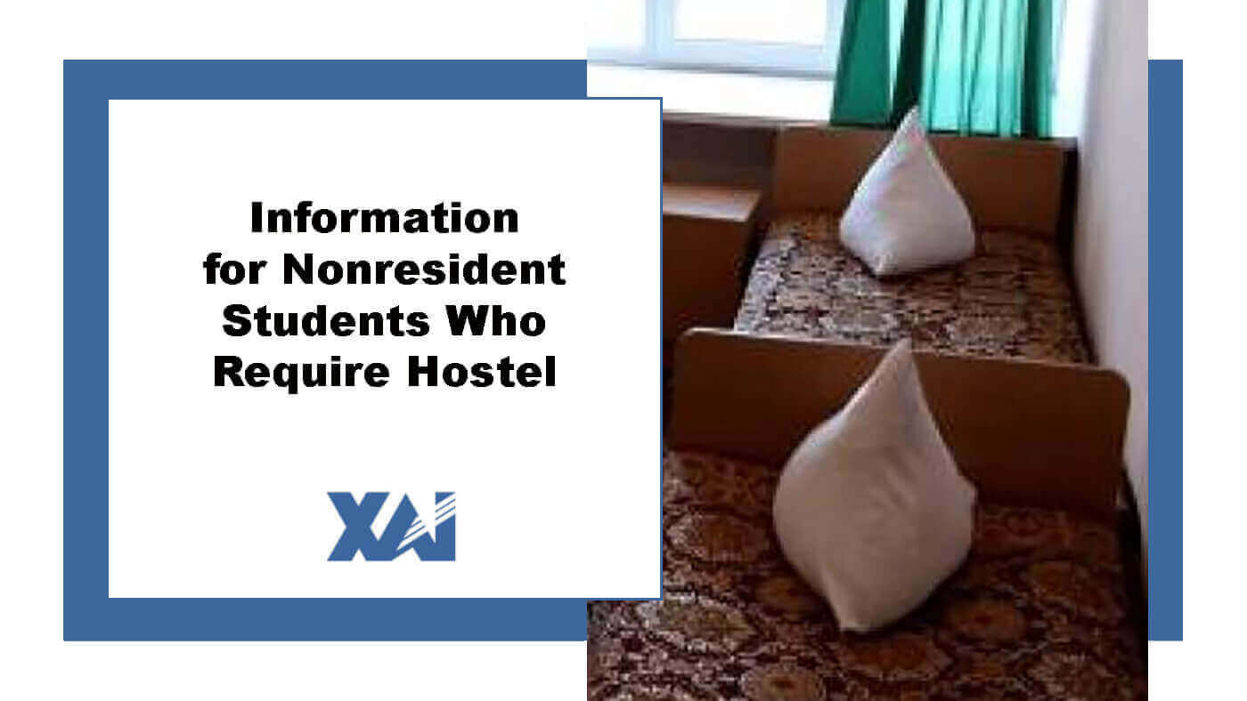 Information for nonresident students who require hostel