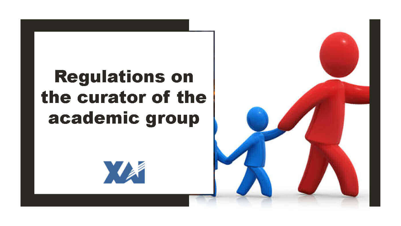 Regulations on the curator of the academic group